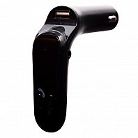 

FM-трансмиттер Bethco CarS7, Bluetooth, USB, AUX, microSD, черный, CarS7