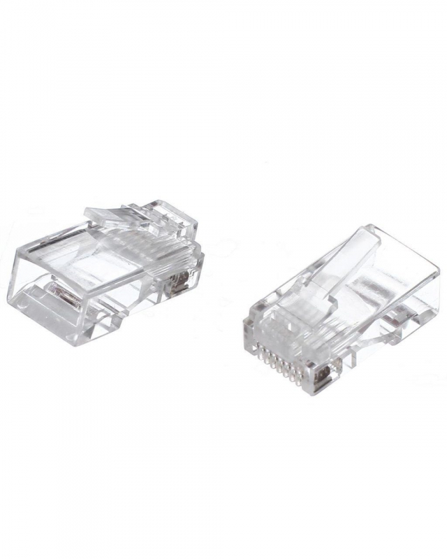 Коннектор RJ-45 8P8C категория 5e, 20шт., Aopen (ANM005-1/20)