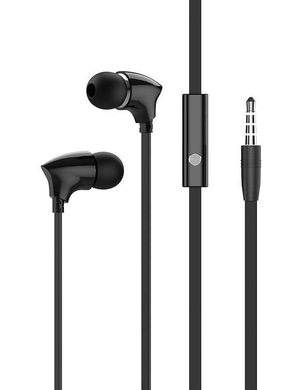 

Проводные наушники Borofone BM26 Rhythm, Jack 3.5mm, черный (6931474700407), BM26 Rhythm