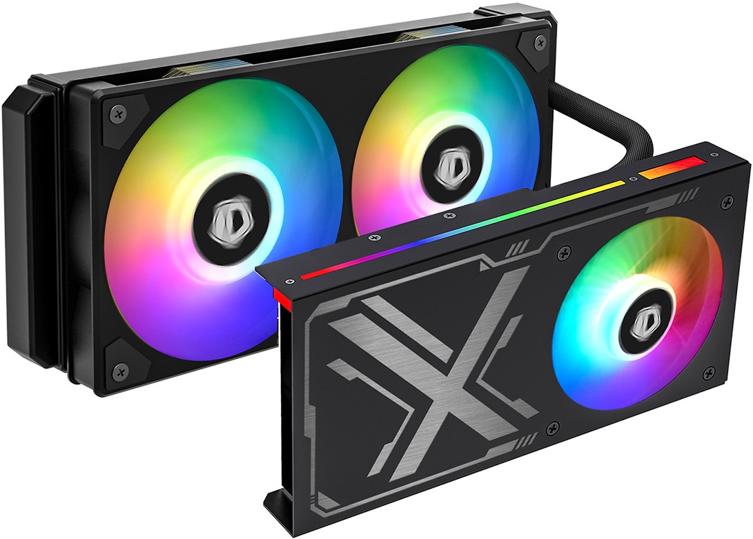 Комплект водяного охлаждения для видеокарты ID-COOLING ICEFLOW 240 VGA, 120 мм