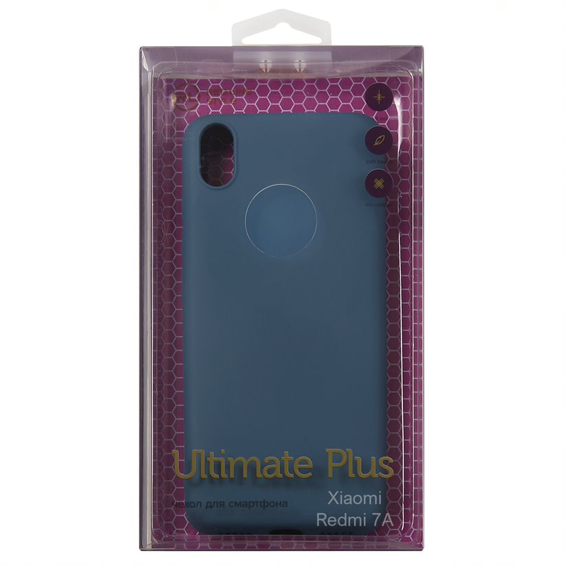 

Чехол-накладка Red Line Ultimate plus для смартфона Xiaomi Redmi 7A, синий (УТ000023394)