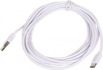 

Кабель USB 2.0(Am)-Type-C, 2A, 3м, белый (1164511), 0