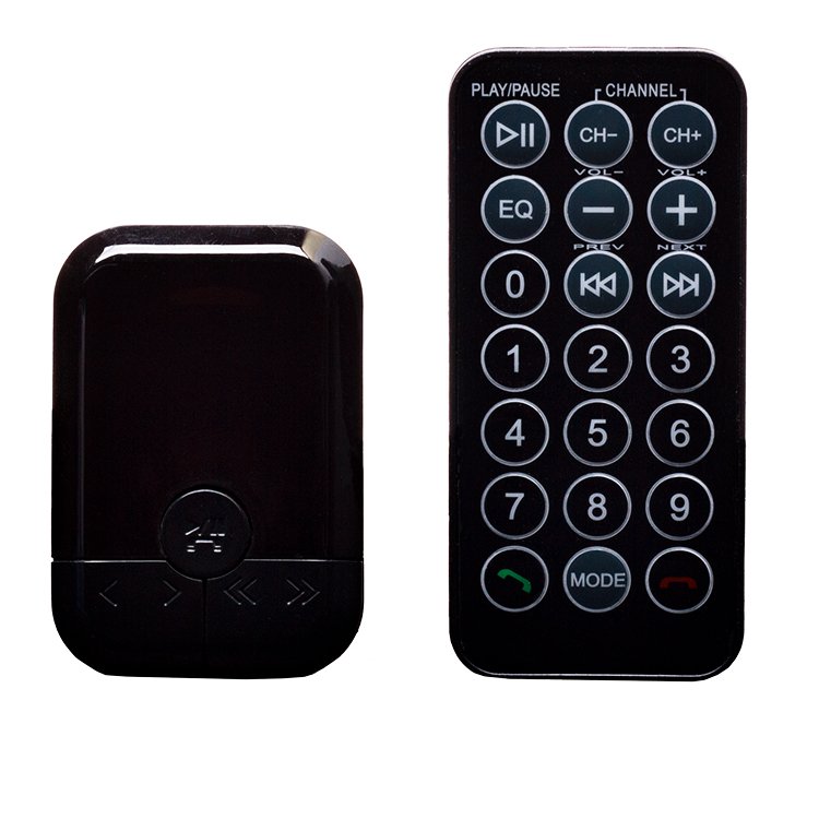 

FM-трансмиттер Bethco S9BT , Bluetooth, USB, AUX, microSD, ПДУ, черный, S9BT