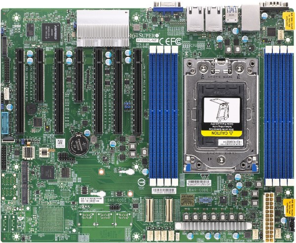 

Материнская плата Supermicro H12SSL-NT, 1xSocket SP3, 8xDDR4, 5PCI-Ex16, 2PCI-Ex8, 2xM.2-PCI-E, 8SATA3, 2x10GLAN, IPMI, 6xUSB 3.0, VGA, ATX, Retail (MBD-H12SSL-NT-O), H12SSL-NT