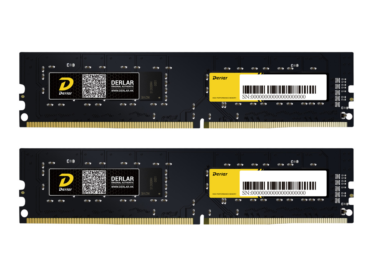 

Комплект памяти DDR4 DIMM 16Gb (2x8Gb), 2666MHz, CL19, 1.2V Derlar Black Warrior (2x8GB-2666-BW), 8GB-2666-BW