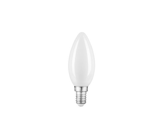 Лампа светодиодная E14 свеча, 9Вт, 3000K / теплый свет, 590лм, филаментная, Gauss Filament (103201109)