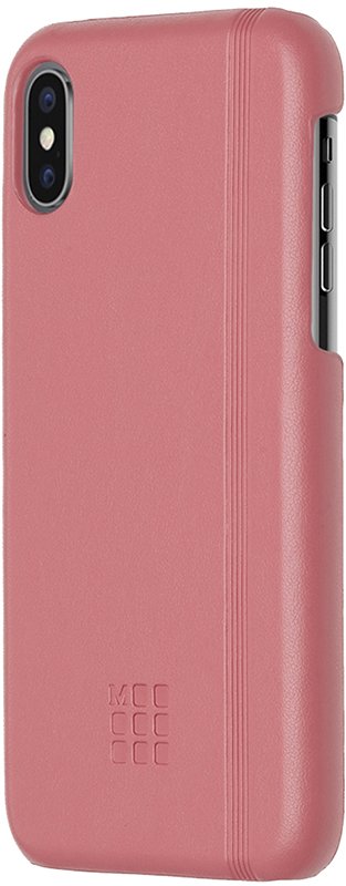 Чехол-накладка Moleskine IPHXXX для смартфона Apple iPhone X, полиуретан, розовый (MO2CHPXD11)