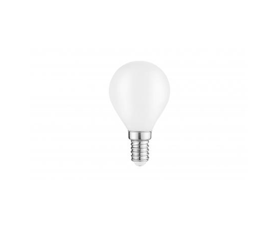 Лампа светодиодная E14 шар/G45, 9Вт, 3000K / теплый свет, 590лм, филаментная, Gauss Filament (105201109)