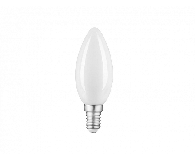 

Лампа светодиодная E14 свеча, 9Вт, 4100K / дневной, 610лм, филаментная, Gauss Filament (103201209)