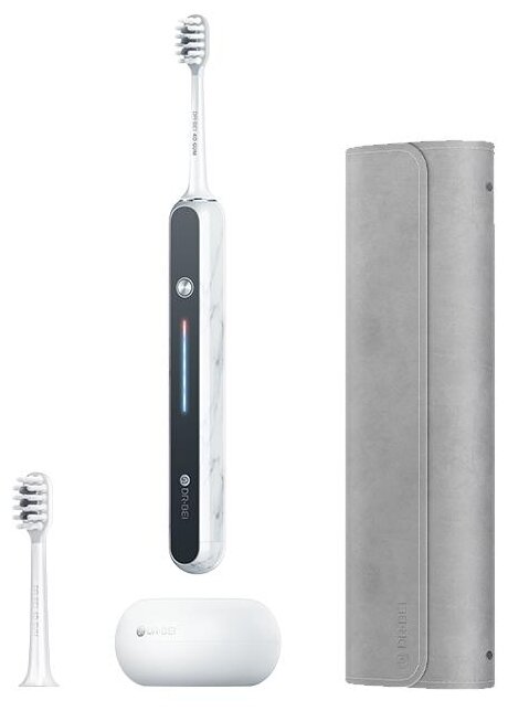

Зубная щетка электрическая DR.BEI Sonic Electric Toothbrush S7, 2-насадки, белый (DR.BEI S7 Marbling White), Sonic Electric Toothbrush S7
