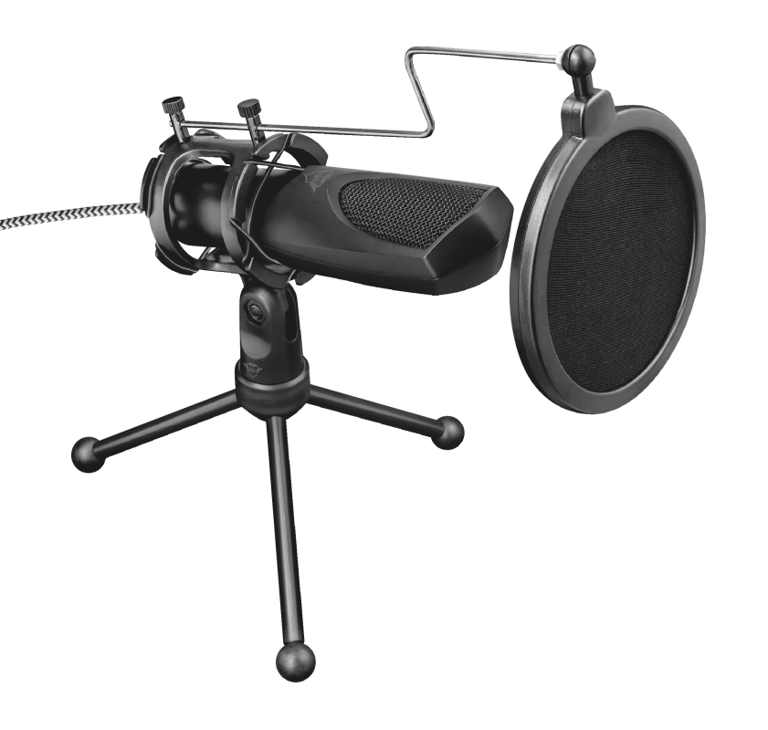 

Микрофон Trust GXT 232 Mantis, конденсаторный, черный (22656), GXT 232 Mantis