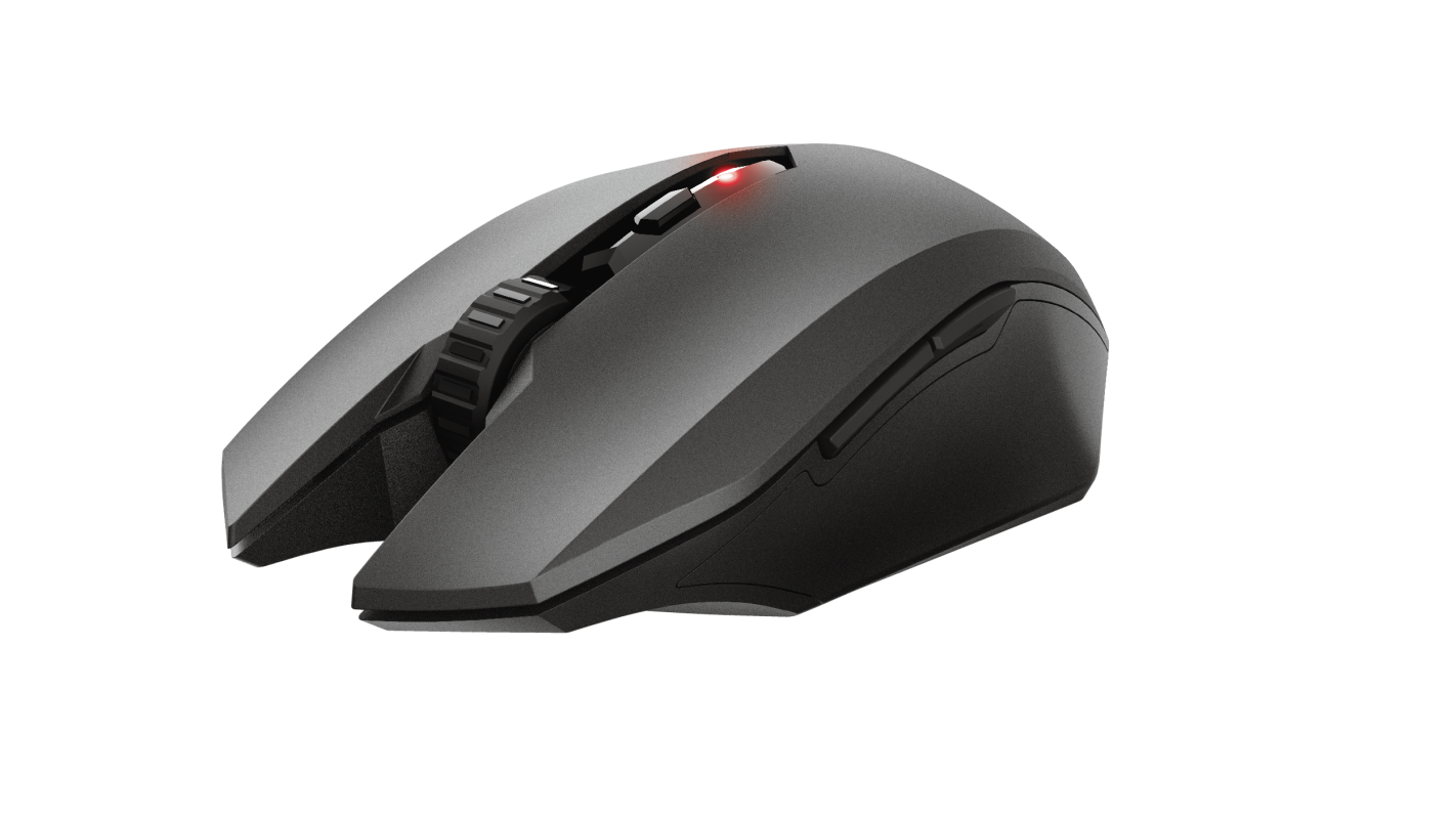 

Мышь беспроводная Trust GXT 115 Macci, 2400dpi, оптическая светодиодная, Wireless, USB, черный (22417), GXT 115 Macci