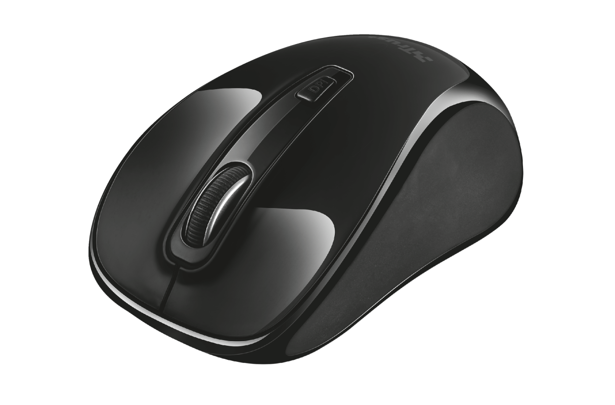 

Мышь беспроводная Trust Xani, 1600dpi, оптическая светодиодная, Wireless, Bluetooth, черный (21192), Xani