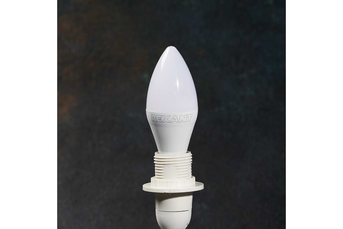 

Лампа светодиодная E27 свеча/CN, 9.5Вт, 4000K / белый, 9.3лм, REXANT (604-026)