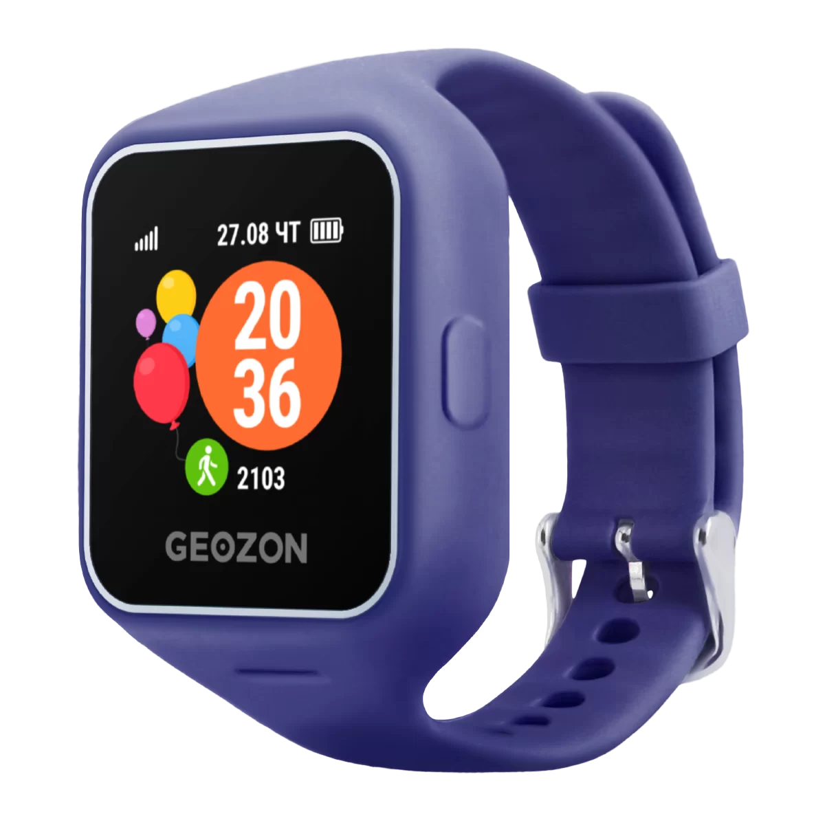 

Умные часы детские GEOZON Life, 1.3 IPS, синий (G-W12DBLU), Life
