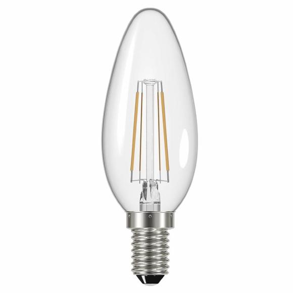 

Лампа светодиодная E14 свеча/C37, 7Вт, 4000K / дневной, 80лм, филаментная, REV DECO Premium (32487 4)