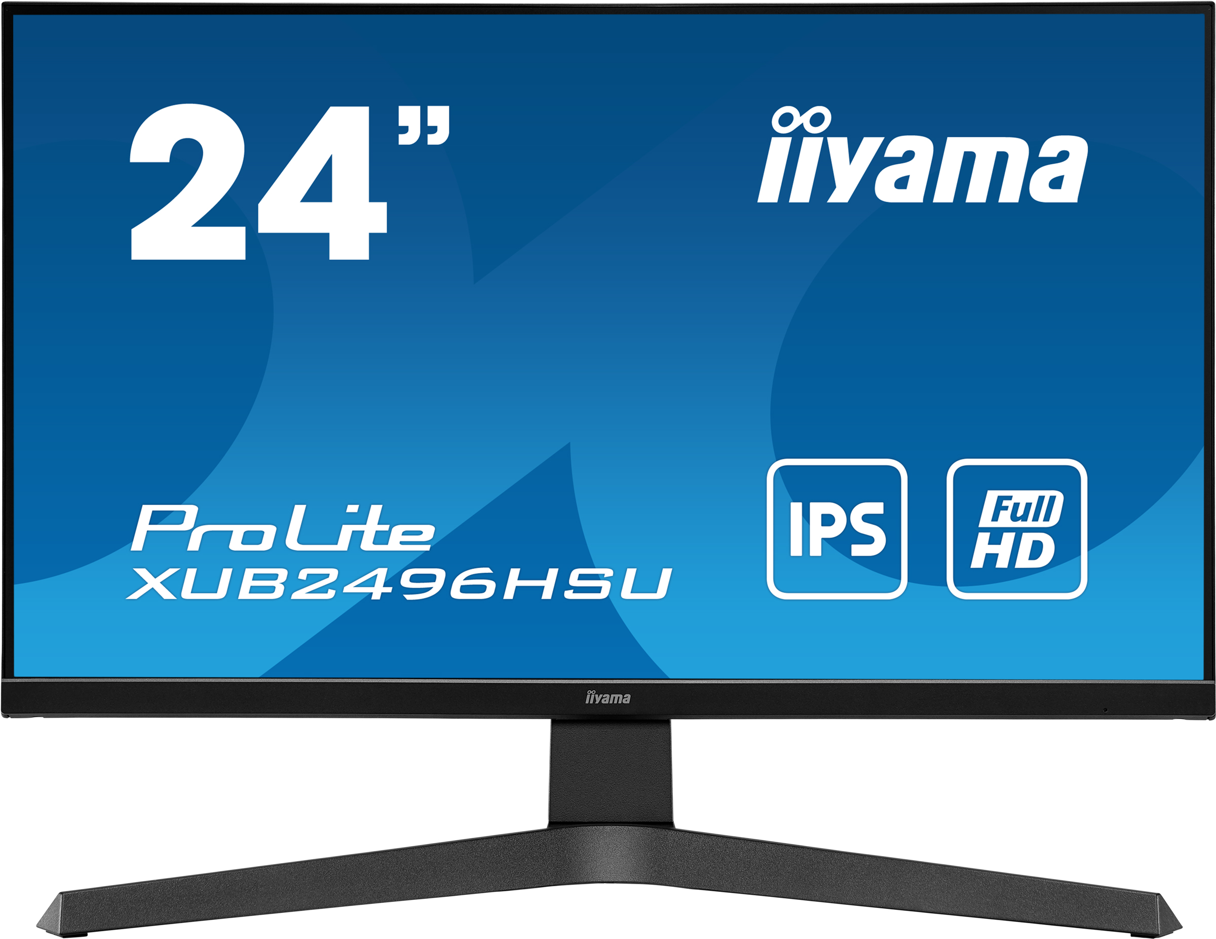 

Монитор 23.8" Iiyama ProLite XUB2496HSU-B1 IPS, 1920x1080 (16:9), 250кд/м2, 1мс, 178°/178°, FreeSync, HDMI, DisplayPort, USB-Hub, черный, XUB2496HSU-B1