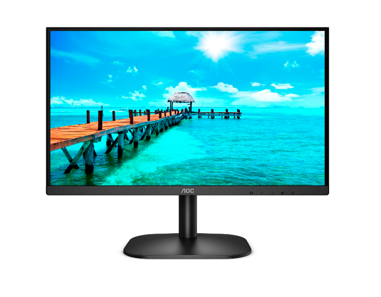 

Монитор 23.8" AOC 24B2XDAM VA, 1920x1080 (16:9), 250кд/м2, 4мс, 178°/178°, VGA, DVI, HDMI, черный, 24B2XDAM