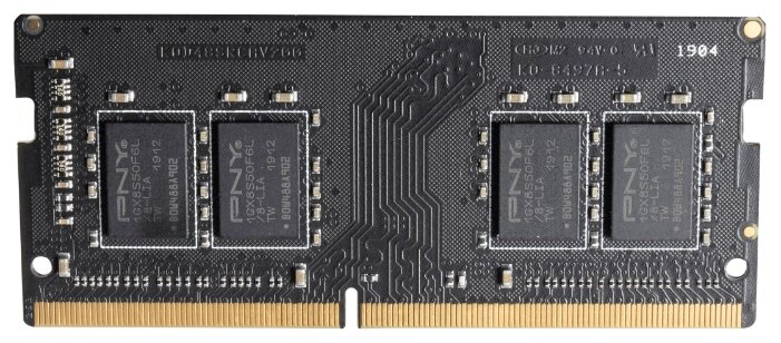 Память DDR4 SODIMM 4Gb, 2666MHz PNY (0)