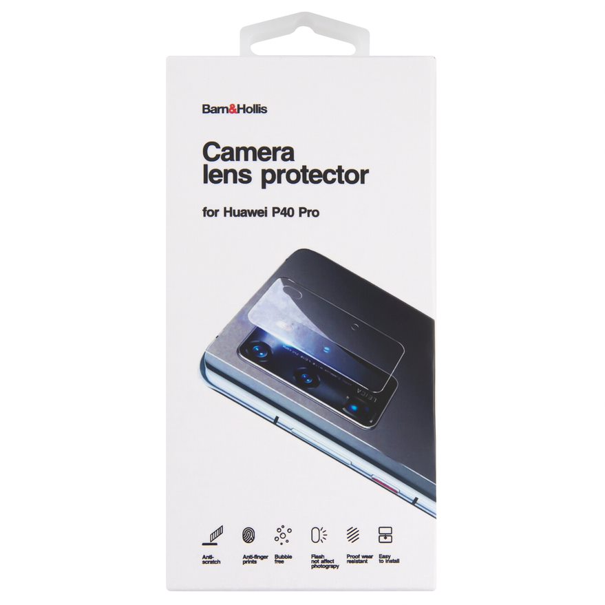Защитное стекло Barn&Hollis для камеры смартфона Huawei P40 Pro (УТ000021763)