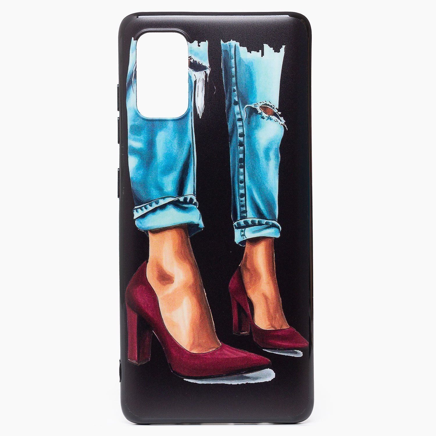 

Чехол-накладка SC195 для смартфона Samsung SM-A415 Galaxy A41, силикон, рисунок 003 (122291)
