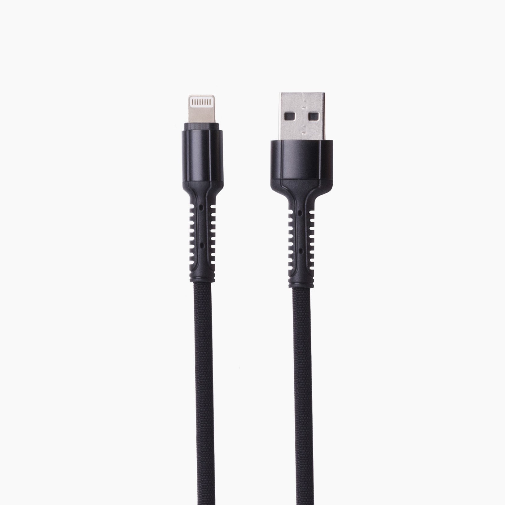 

Кабель USB 2.0(Am)-Lightning 8-pin(m), 1м, черный Kurato RORI L500 (110223), L500