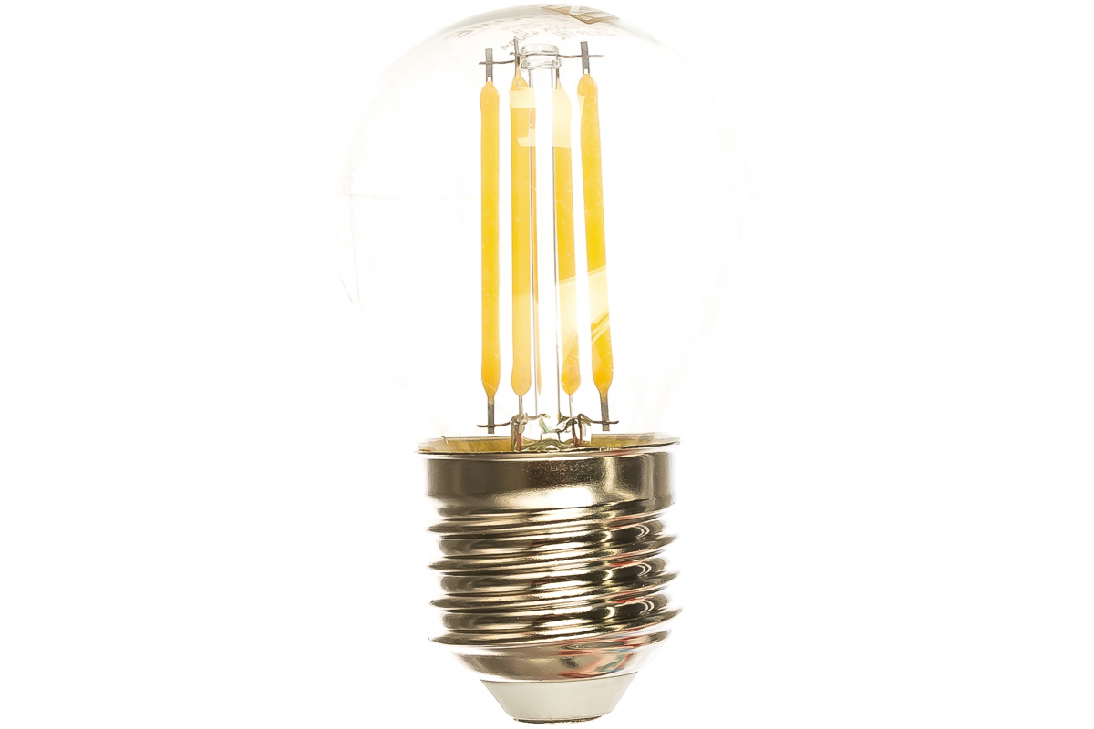 Лампа светодиодная E27 шар/G45, 11Вт, 6500K / холодный свет, 990лм, IN HOME deco (4690612026169) - фото 1