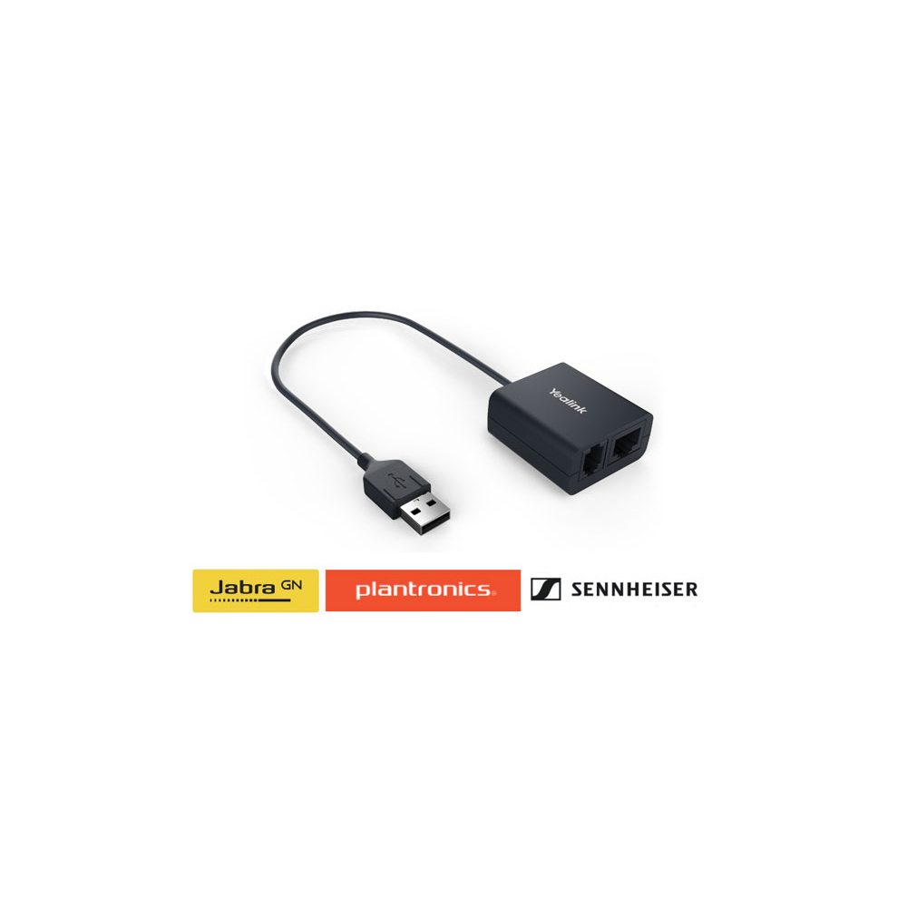 

Адаптер-переходник Yealink EHS40 для Jabra, Plantronics, Sennheiser к телефонам Yealink , черный, EHS40