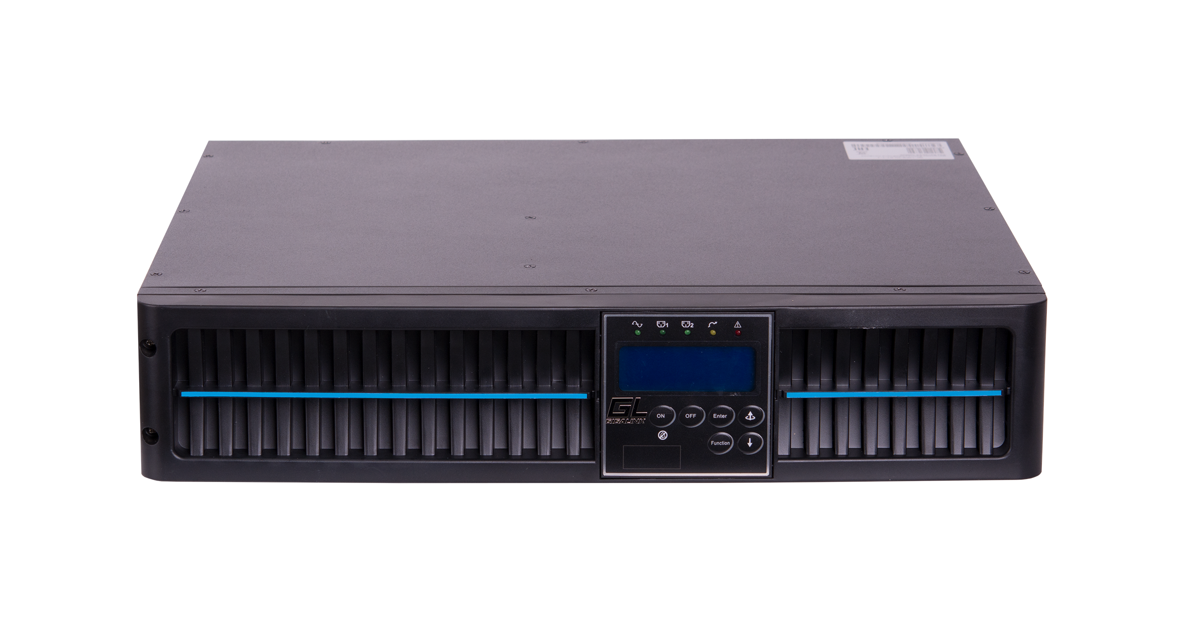 ИБП GIGALINK GL-UPS-OL01-1-1/10A, 1000VA, 900W, IEC, розеток - 3, USB, черный (без аккумуляторов)