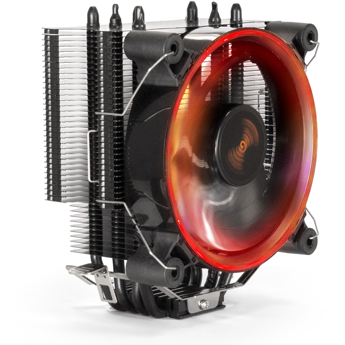 

Кулер для процессора Exegate Dark Magic EXX400-PWM.RGB для Socket 775/115x/1200/AM2/AM2+/AM3/AM3+/FM1/AM4/FM2/FM2+, 120мм, 2100rpm, 24 дБА, 140Вт, 4-pin PWM, Al+Cu, RGB (EX286300RUS), Dark Magic EXX400-PWM.RGB