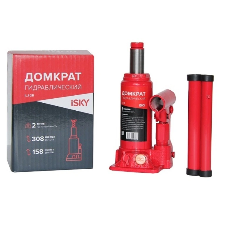 Домкрат iSky iLJ-2B, 2 т, 15.8 см-30.8 см