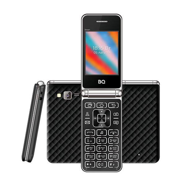 

Мобильный телефон BQ 2445 Dream, 2.4" 320x240 TN, 32Mb RAM, 32Mb, BT, 1xCam, 2-Sim, 800 мА·ч, micro-USB, черный, 2445 Dream