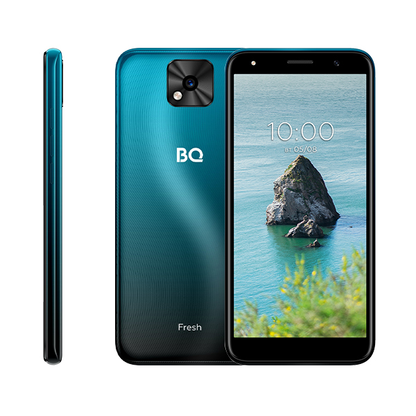 

Смартфон BQ 5533G Fresh, 5.45" 480x960 IPS, Unisoc SC7731E, 2Gb RAM, 16Gb, 3G, Wi-Fi, BT, Cam, 2-Sim, 2000 мА⋅ч, Micro-USB, Android 10 Go, бирюзовый, 5533G Fresh
