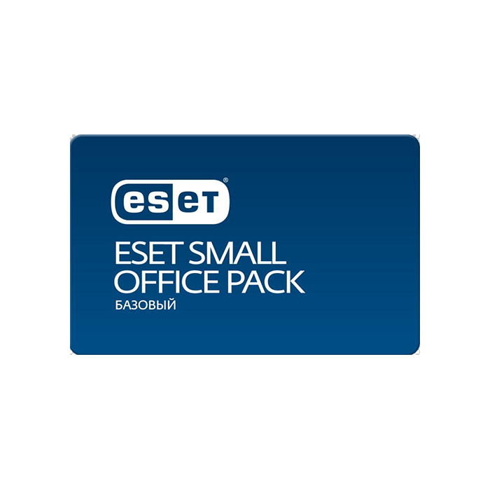 Антивирус ESET Small Office Pack Базовый, базовая лицензия, Russian, лицензий 1, пользователей 3, на 12 месяцев, пластиковая карта (NOD32-SOP-NS(CARD)-1-3)