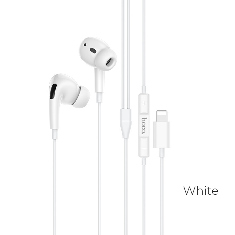 

Проводная гарнитура Hoco M1 Pro Original, Lightning, белый (6931474728609), M1 Pro Original