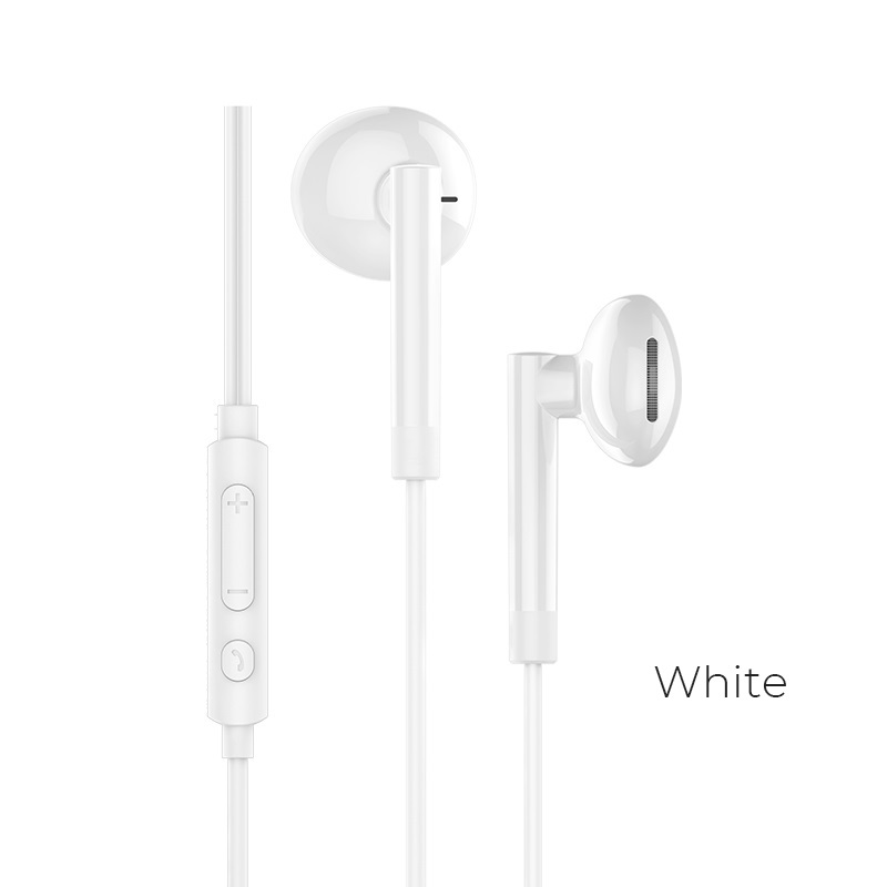 

Проводная гарнитура Hoco M53, mini jack 3.5 mm, белый (6957531093527), M53