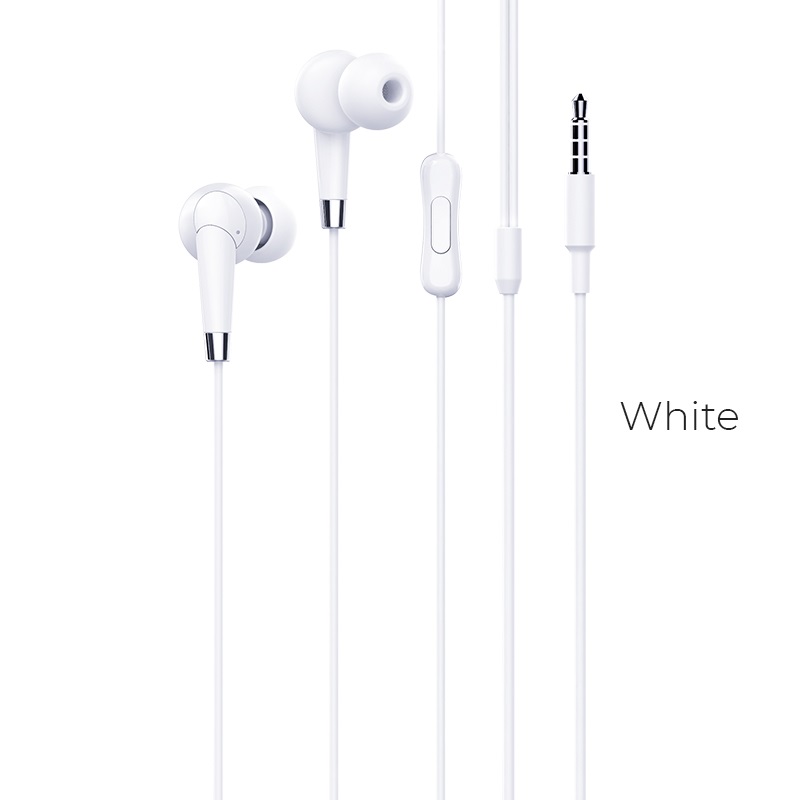 

Проводная гарнитура Hoco M58, Jack 3.5mm, белый (6931474703798), M58