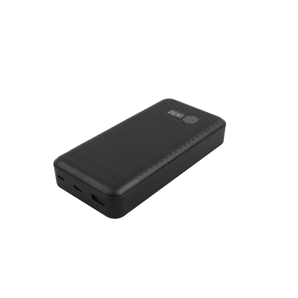 

Портативный аккумулятор (Powerbank) Cactus CS-PBFSET-20000, 20000 мА·ч, 2xUSB, 2.1А, Type-C, черный, CS-PBFSET-20000