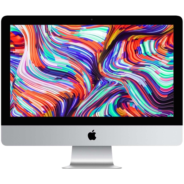 

Моноблок Apple iMac 21.5" 4096x2304, Intel Core i3 3.6GHz, 8Gb RAM, 256Gb SSD, AMD Radeon Pro 555X 2Gb, WiFi, BT, Cam, MacOS, серебристый/черный, клавиатура, мышь (MHK23RU/A), iMac
