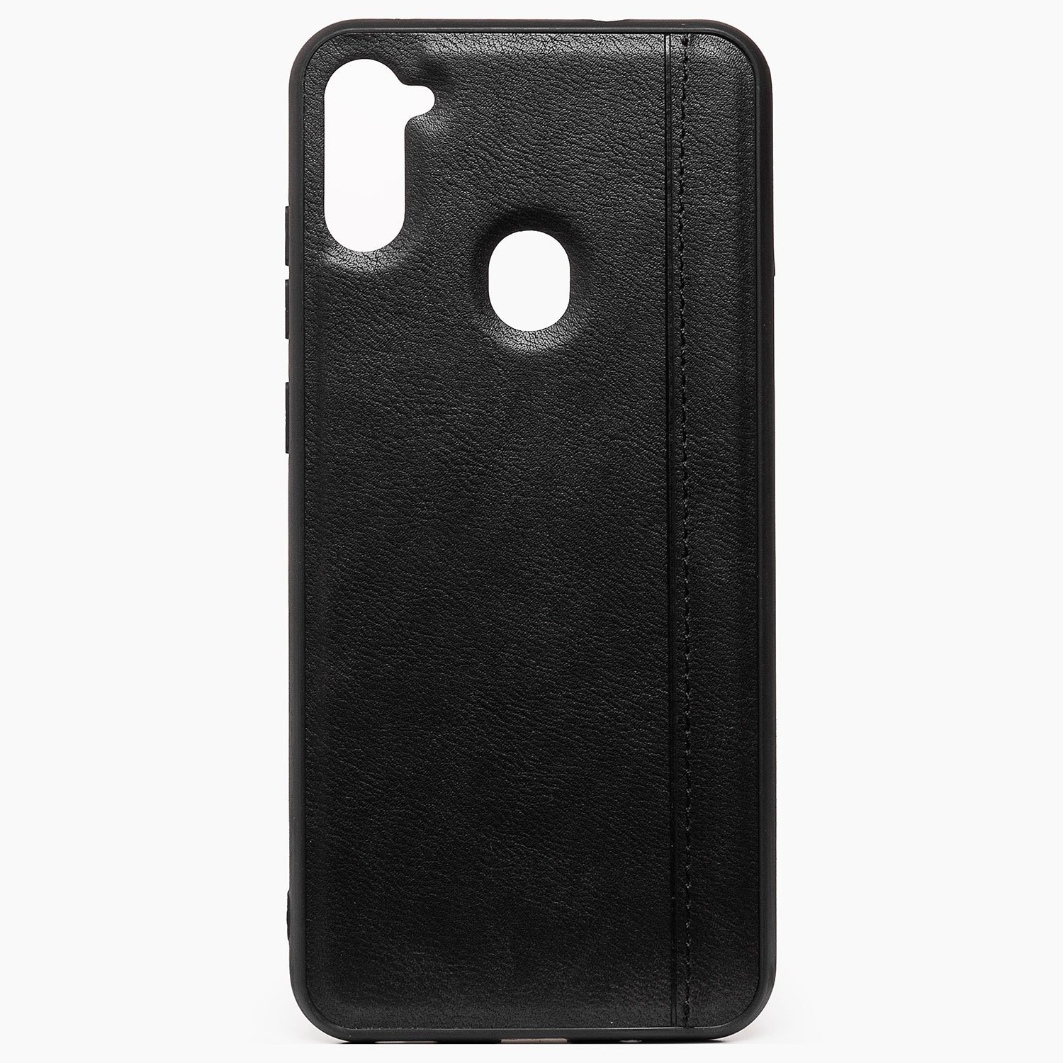 

Чехол-накладка SC166 для смартфона Samsung SM-M115 Galaxy M11, силикон, черный (118627)