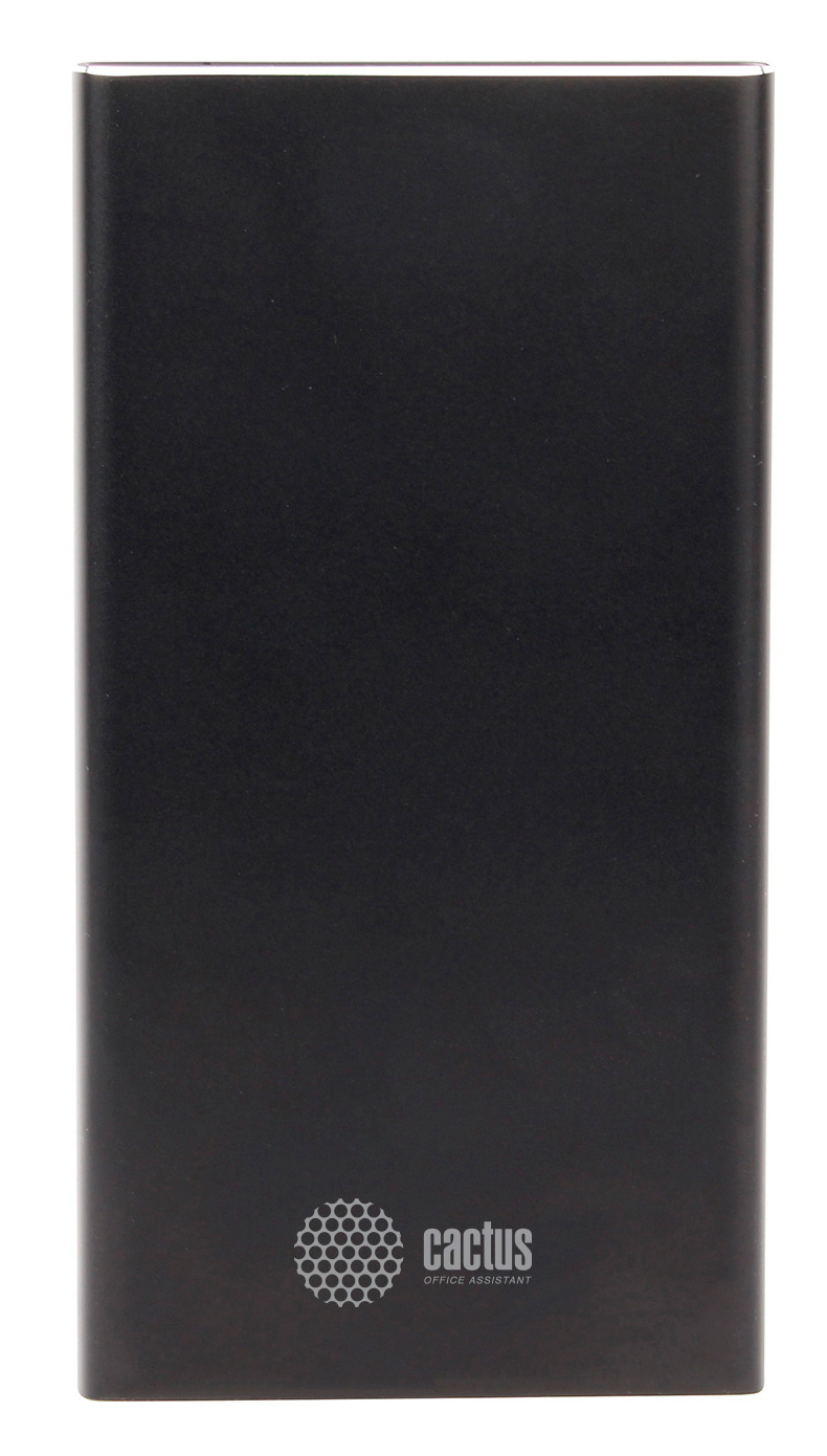 

Портативный аккумулятор (Powerbank) Cactus CS-PBFSJT-10000, 10000mAh, 2xUSB, 2.1A, черный, CS-PBFSJT-10000