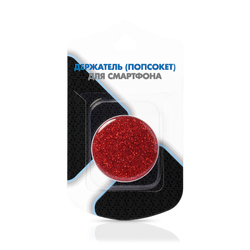 

Держатель(попсокет) DF Pop-01, красный, Pop-01