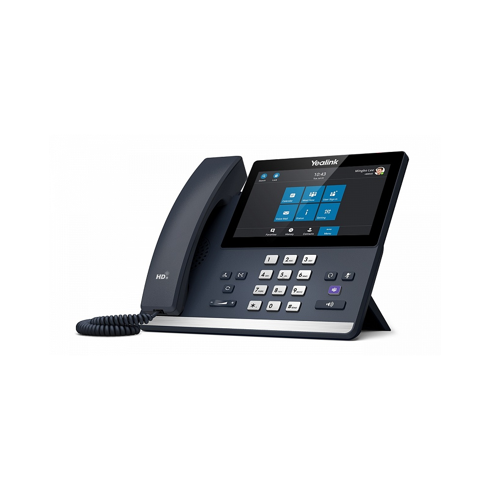 

VoIP-телефон Yealink MP56-SfB, цветной дисплей, PoE, черный, MP56-SfB