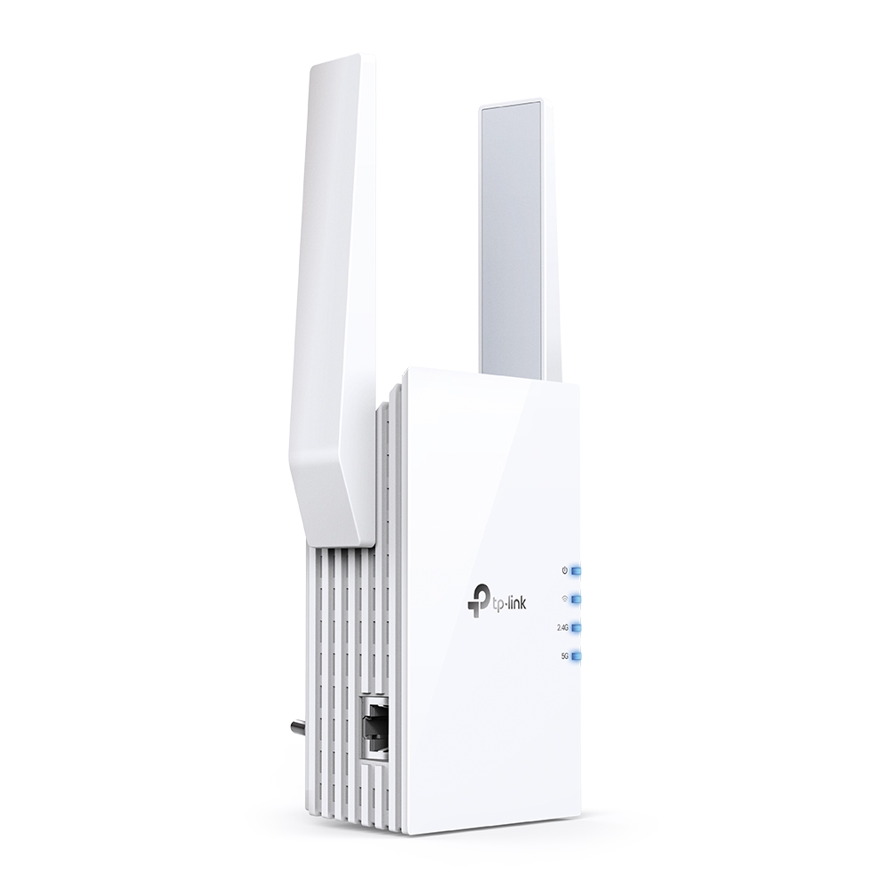 

Усилитель сигнала (репитер) TP-Link RE605X, 802.11a/b/g/n/ac/ax, 2.4 / 5 ГГц, 1.78 Гбит/с, порты Ethernet: 1x1 Гбит/с, внешних антенн: 2, RE605X
