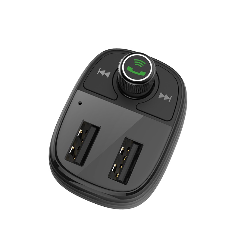 

FM-трансмиттер Borofone BC16, Bluetooth, USB, microSD, черный, BC16