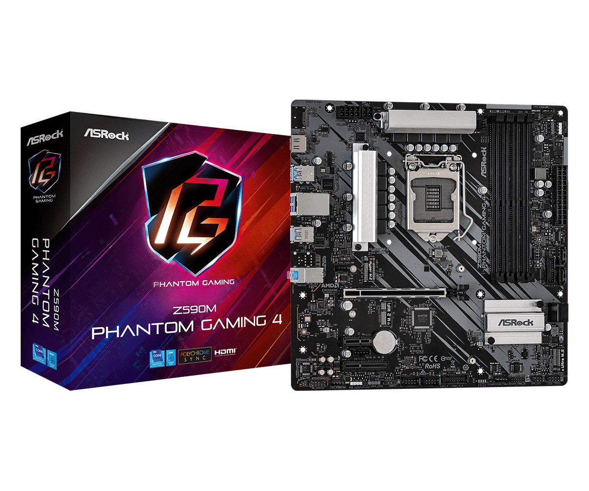 Asrock z590 phantom gaming 4 не видит