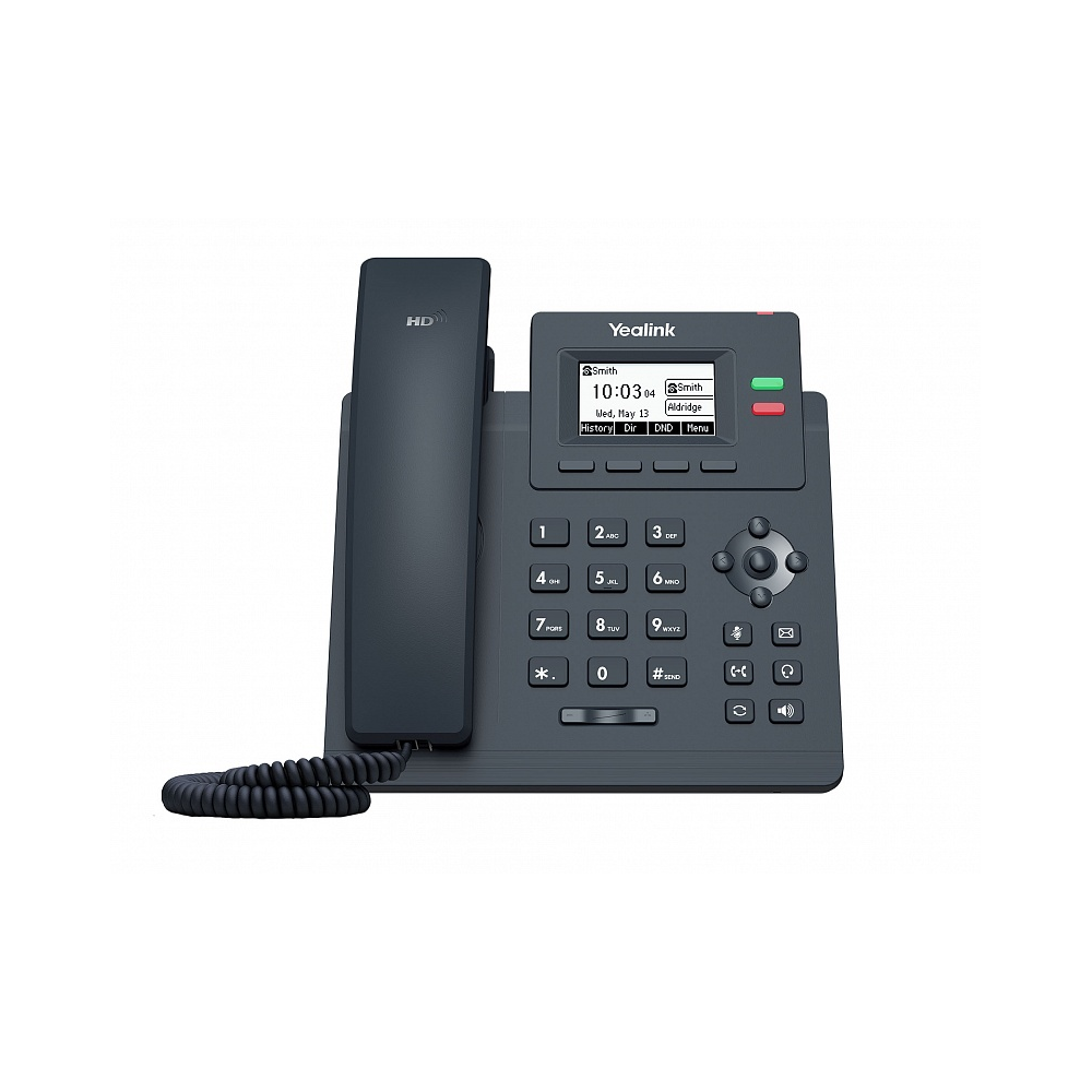 VoIP-телефон Yealink SIP-T31P, 2 SIP-аккаунта, 858789 купить по цене 5775  руб в Омске в интернет-магазине e2e4