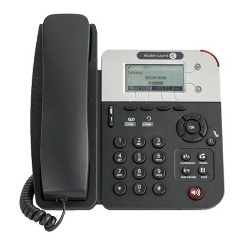 

VoIP-телефон Alcatel-Lucent 8001, 2 SIP-аккаунта, монохромный дисплей, PoE, черный (3MG08004AA), 8001