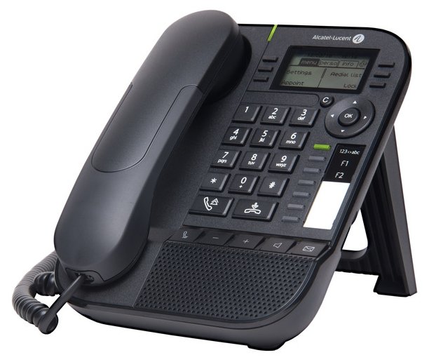 

VoIP-телефон Alcatel-Lucent 8018, монохромный дисплей, PoE, черный, 8018