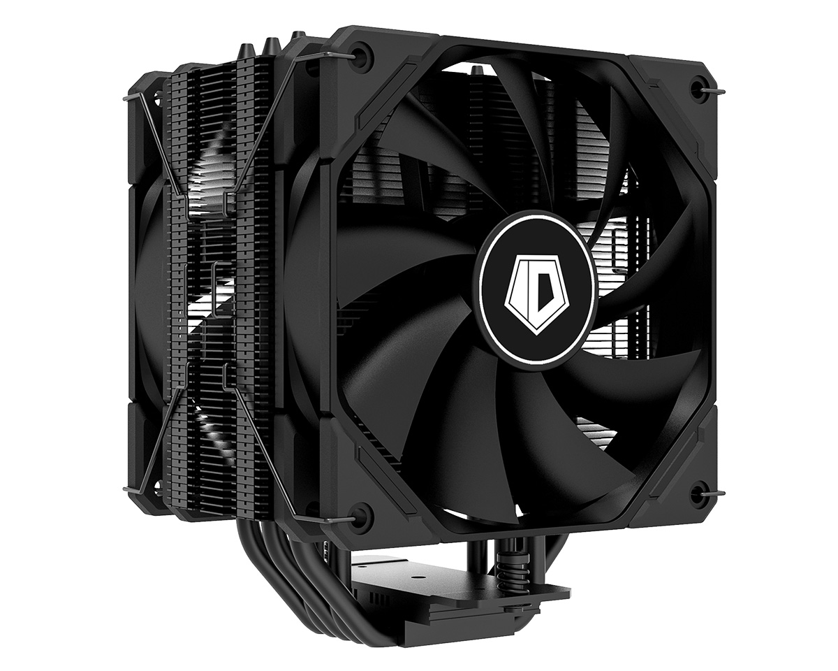 

Кулер для процессора ID-COOLING SE-225-XT BLACK для Socket/115x/1200/2011/2011-3/2066/AM4, 120мм, 1800rpm, 35.2 дБ, 220Вт, 4-pin PWM, Al+Cu (DC_SE-225-XT BLACK), SE-225-XT BLACK